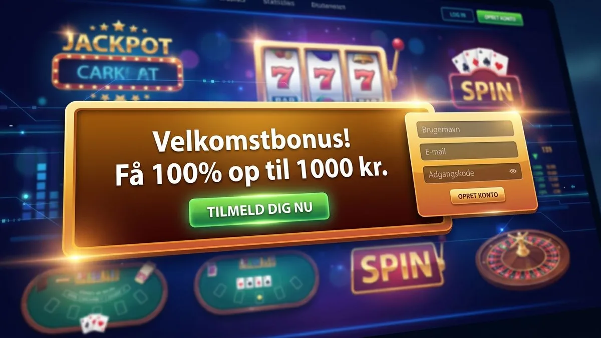 Tilmelding med bonus